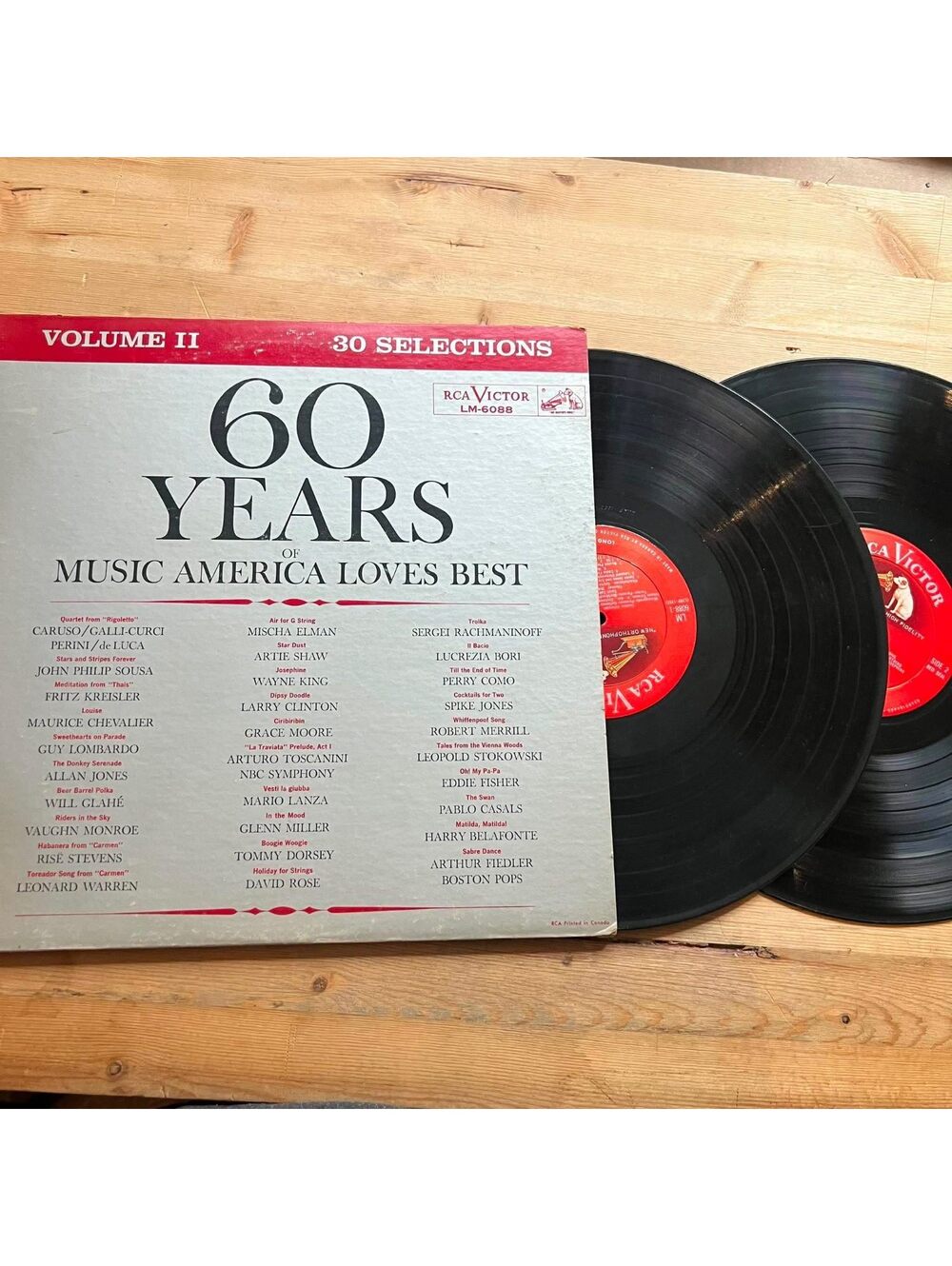 Various - 60 Years of Music America Loves Best Vol. 2 33rpm VG+ VR15